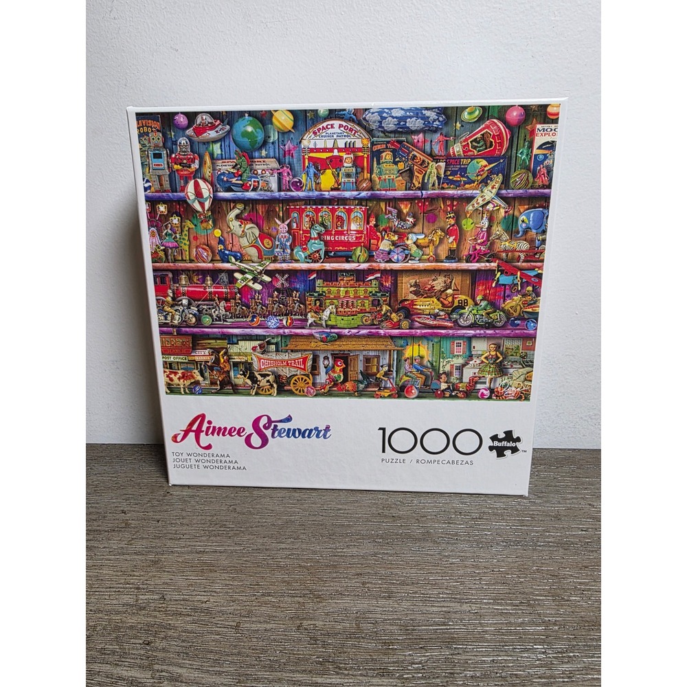 Toy Wonderama - 1000 Piece Jigsaw Puzzle by Aimee Stewart and Buffalo Games